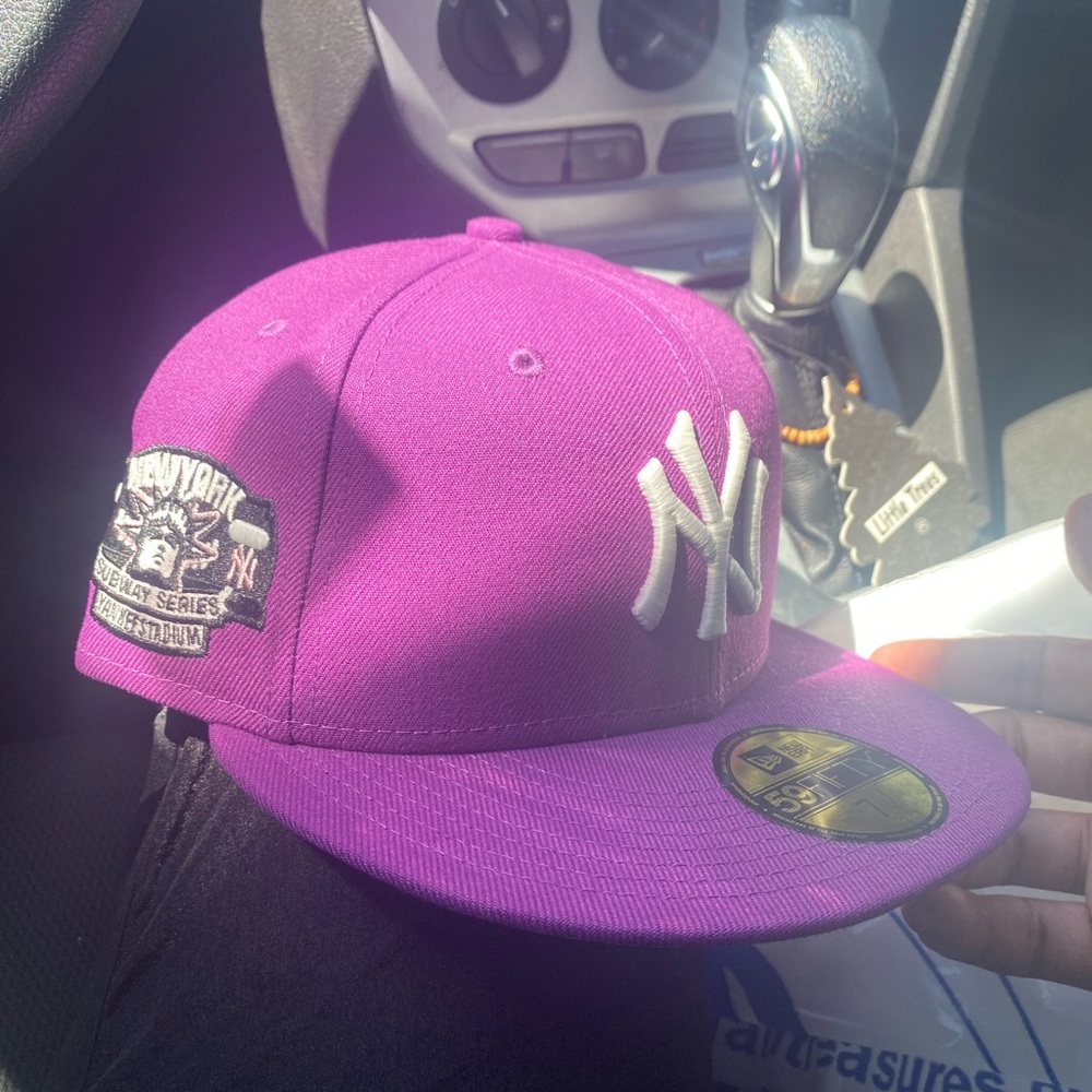 Purple Yankees Fitted New Era